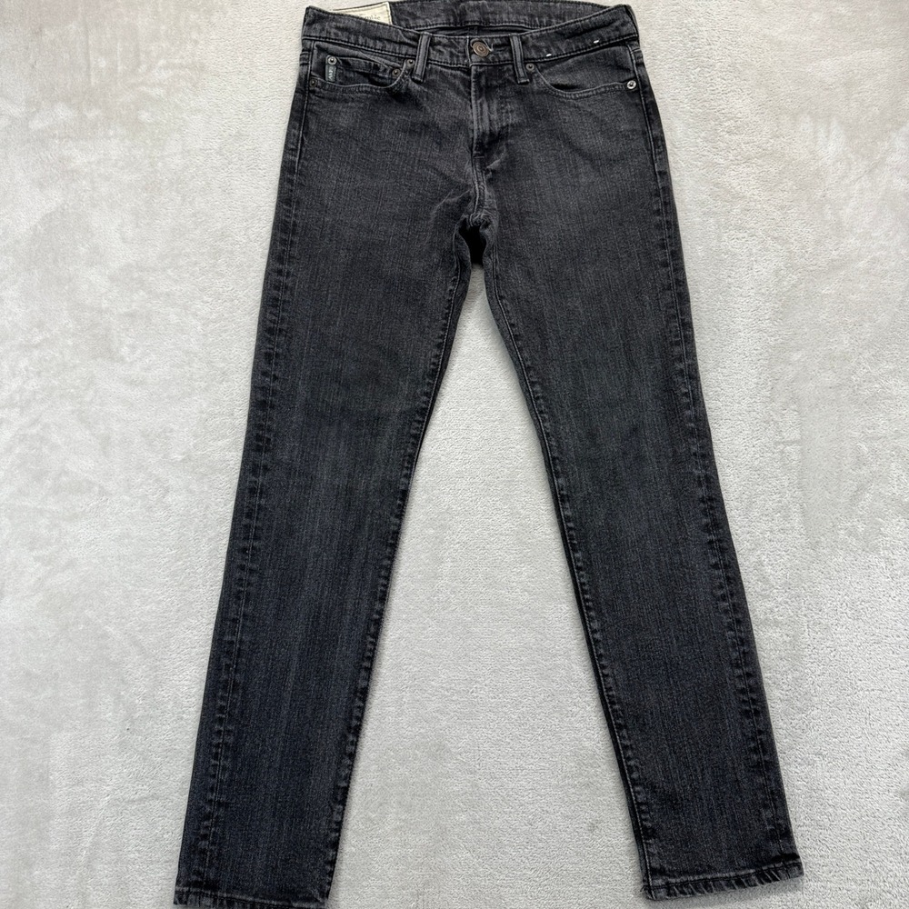 Abercrombie & Fitch Jeans Men's 28 The AF Super Skinny Black Faded Stretch Denim